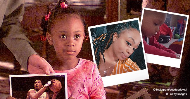 Get A Glimpse Of The Bernie Mac Show Star Dee Dee Davis Look Alike Son In These Sweet Clips