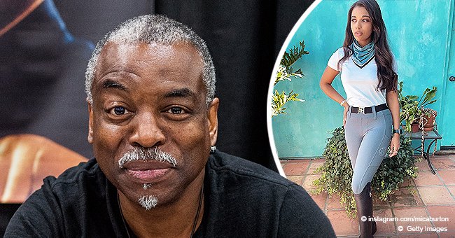 Levar Burton S Daughter Mica Is Grown Stuns Flaunting Her Curves In A