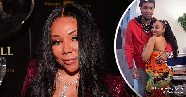 Tiny Harris Daughter Zonnique Flaunts Her Baby Bump Cuddles Up To