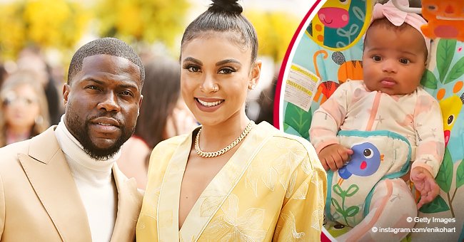 Kevin Eniko Hart S Daughter Kaori Steals Hearts In A Cute Pink Outfit