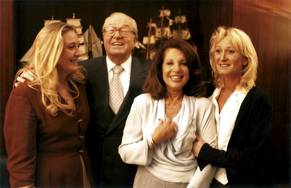 Jean Marie Le Pen s est marié à 92 ans ses trois filles ont été