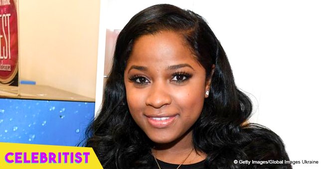 Toya Wright And Baby Daughter Reign Rock Matching Black Outfits In