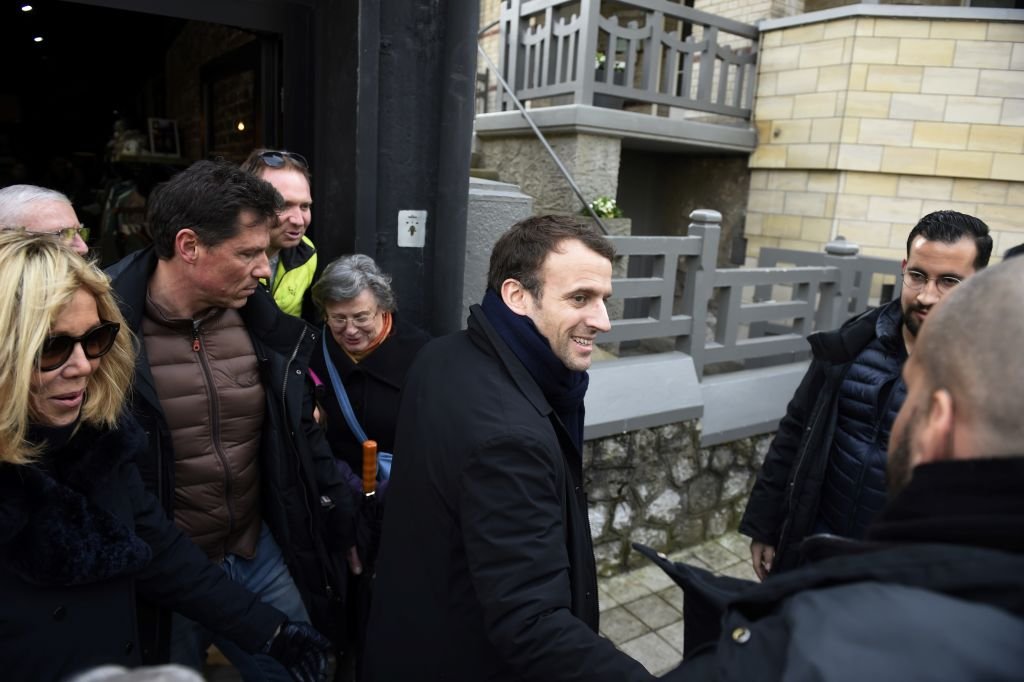 En Emmanuel Macron A S Journ Au Touquet La Villa Mon Jan De