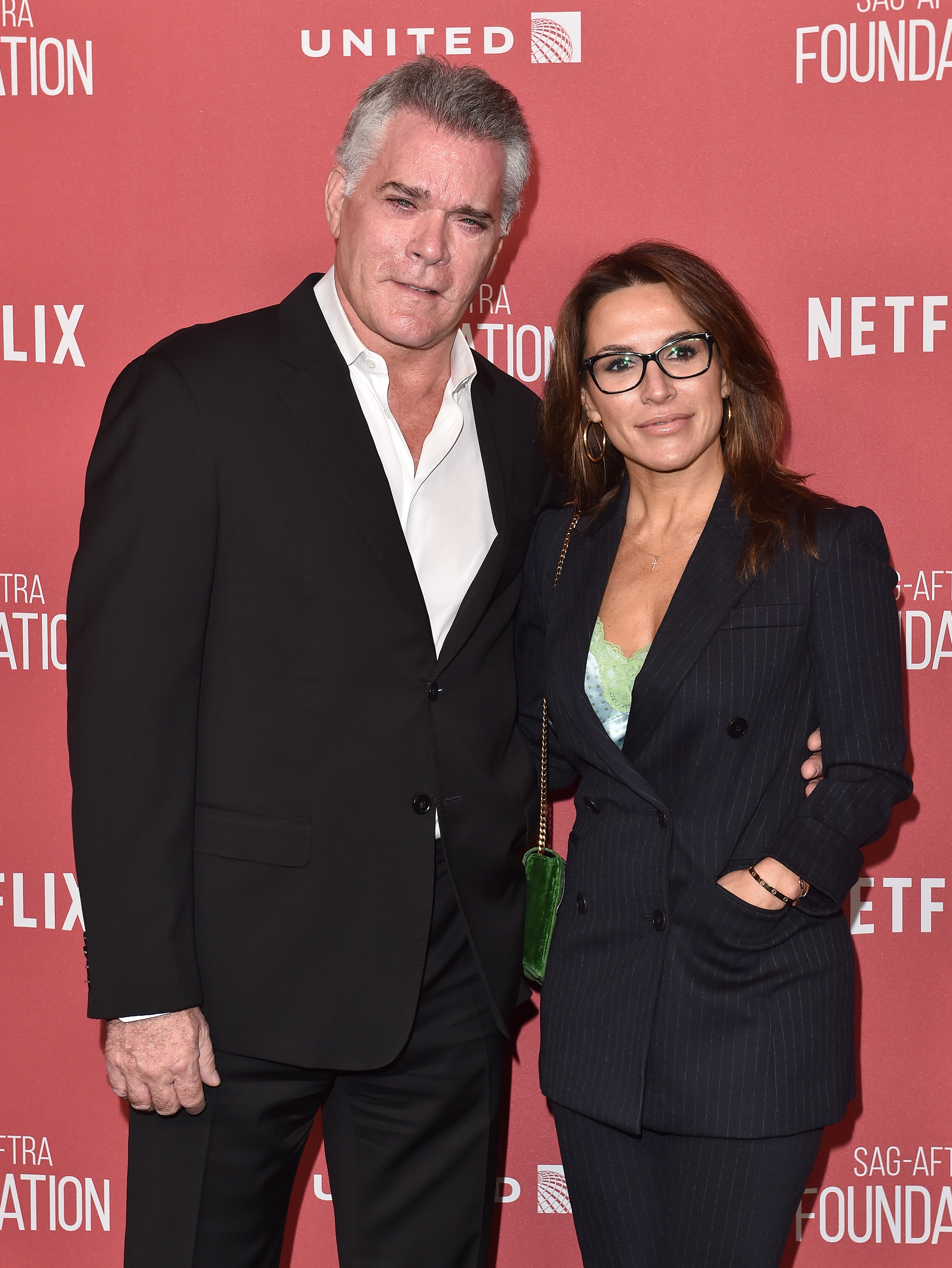 Ray Liotta and Silvia Lombardo at SAG-AFTRA Foundation Patron of the Artists Awards 2017 on November 9, 2017, in Beverly Hills, California. | Source: Getty Images