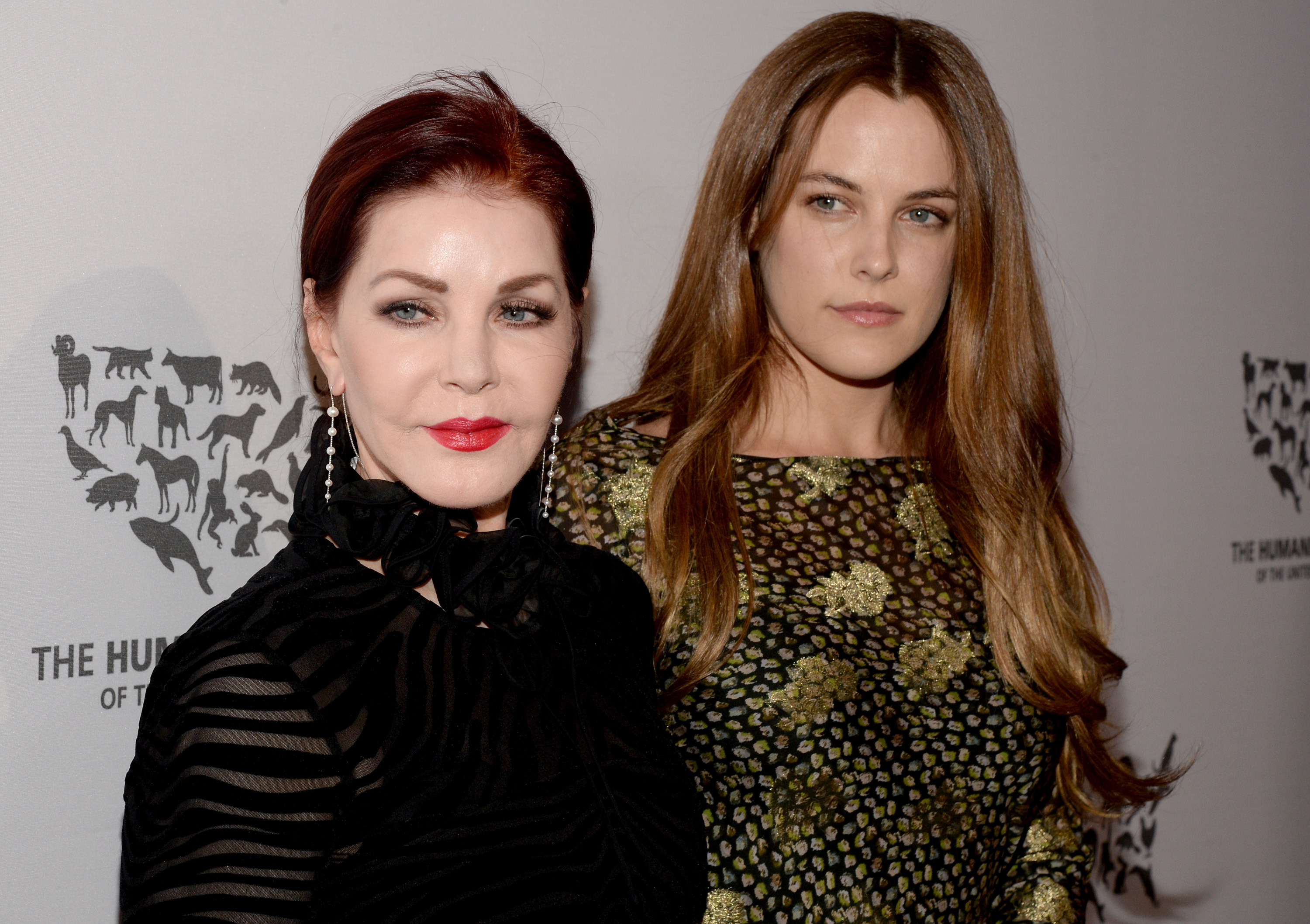 Priscilla Presley and Riley Keough in California in 2016 | Source: Getty Images