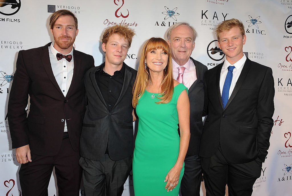  Sean Flynn, Kris Keach, Jane Seymour, James Keach et Johnny Keach | photo : Getty Images