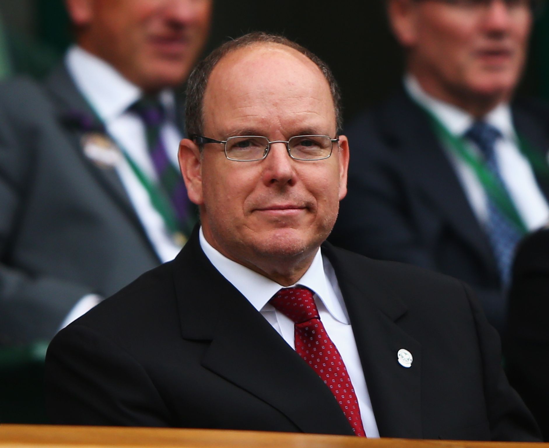 Prince Albert II of Monaco at the Wimbledon Lawn Tennis Championships in London in 2015 | Source: Getty Images