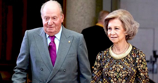 El rey Juan Carlos y la reina Sofía el 10 de enero de 2019 en Madrid, España. | Foto: Getty Images