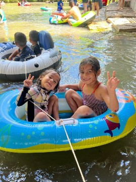 Aliyah Jaico enjoying water-based activities before she tragically died in March 2024 | Source: Facebook/Daniela Jaico