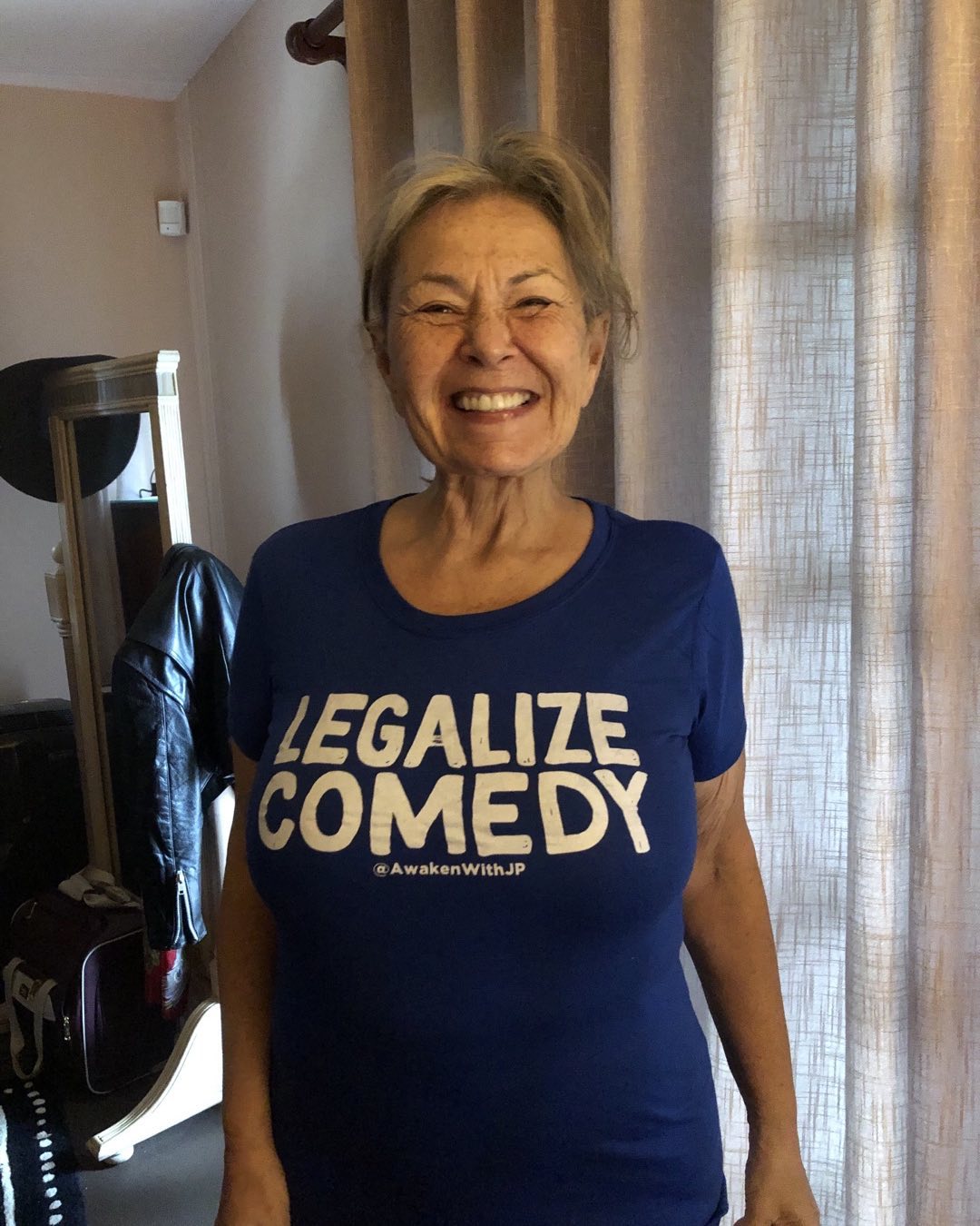 Roseanne Barr from a post dated July 4, 2021. | Source: Instagram/officialroseannebarr