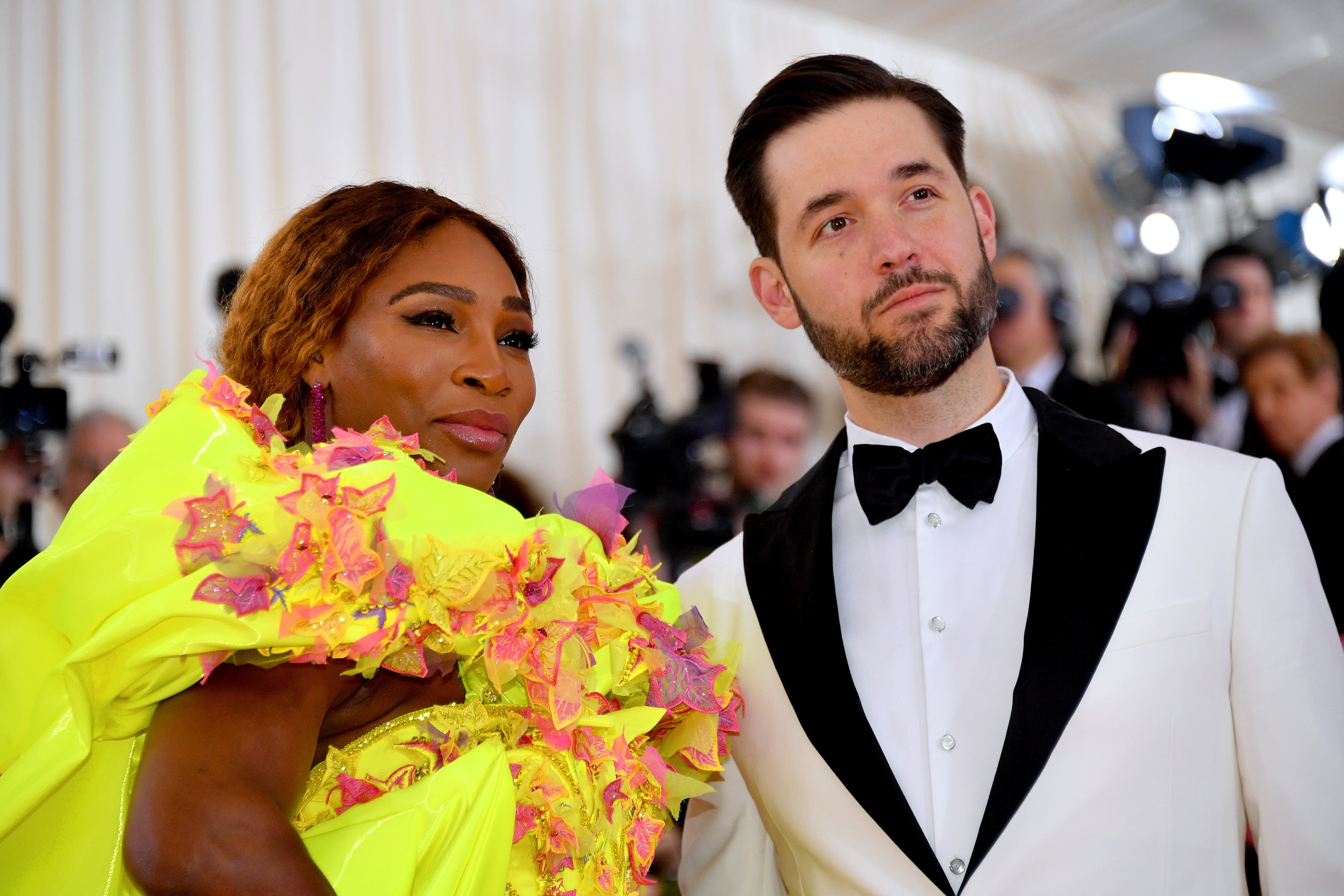 Serena Williams and Alexis Ohanian at The Met Gala Celebrating Camp: Notes on Fashion on May 6, 2019, in New York City. | Source: Dia Dipasupil/FilmMagic/Getty Images
