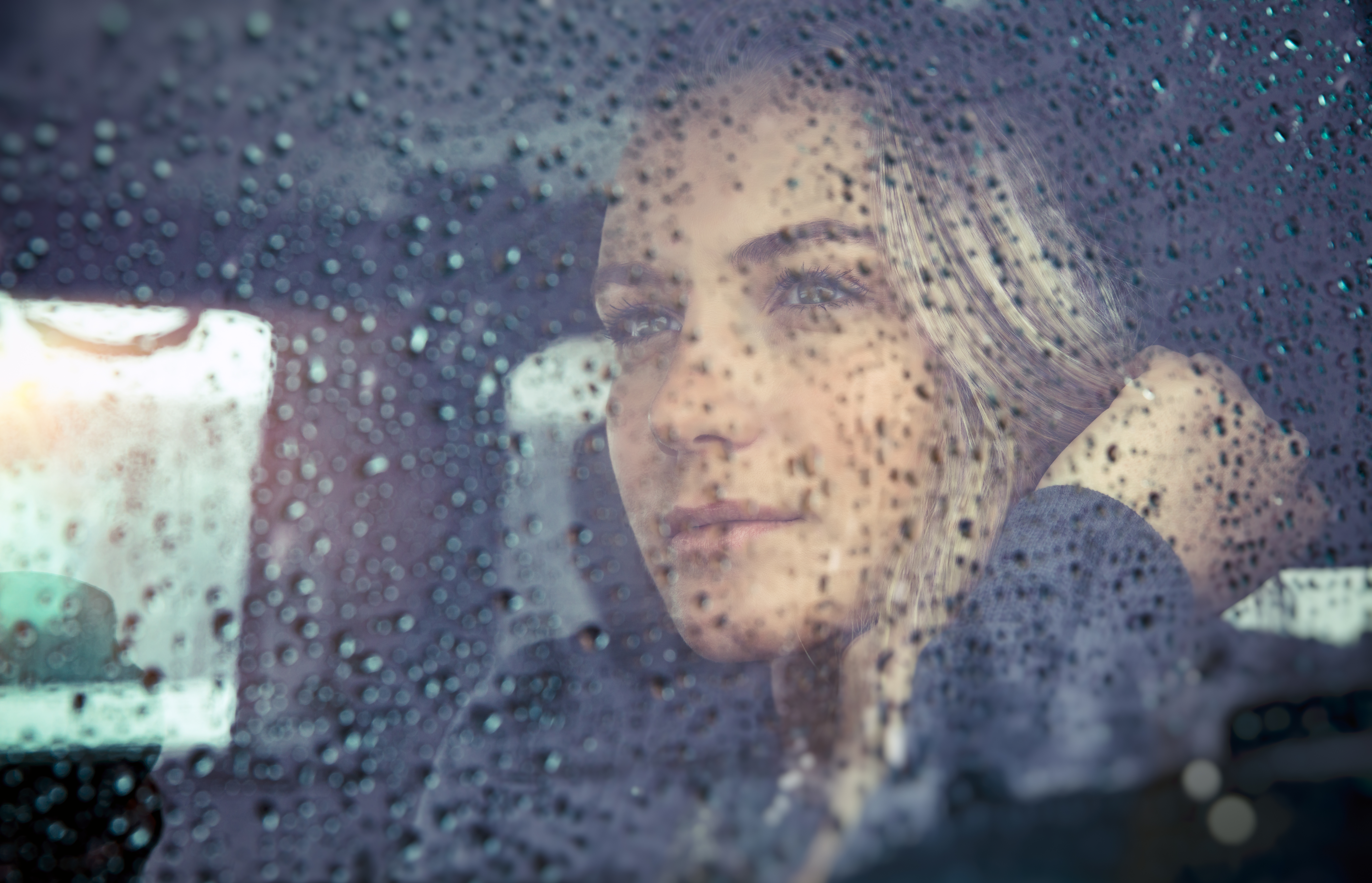 Portrait of a beautiful sad woman | Source: Shutterstock