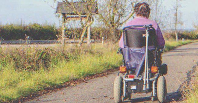 Margaret war an einen Rollstuhl gefesselt | Quelle: Shutterstock