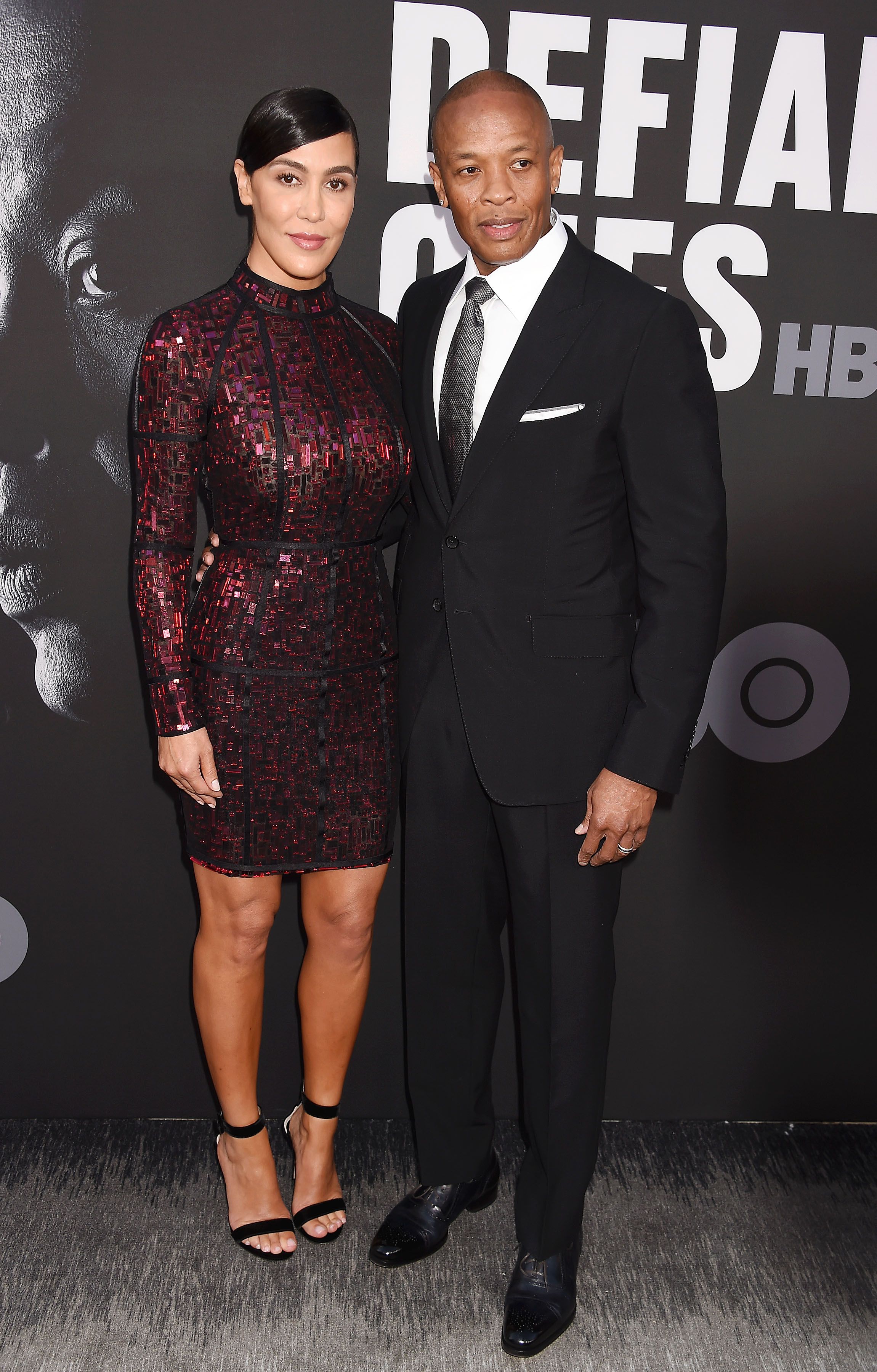 Nicole Young and Dr. Dre at the premiere of HBO's "The Defiant Ones" on June 22, 2017, in Hollywood, California | Photo: Jeffrey Mayer/WireImage/Getty Images