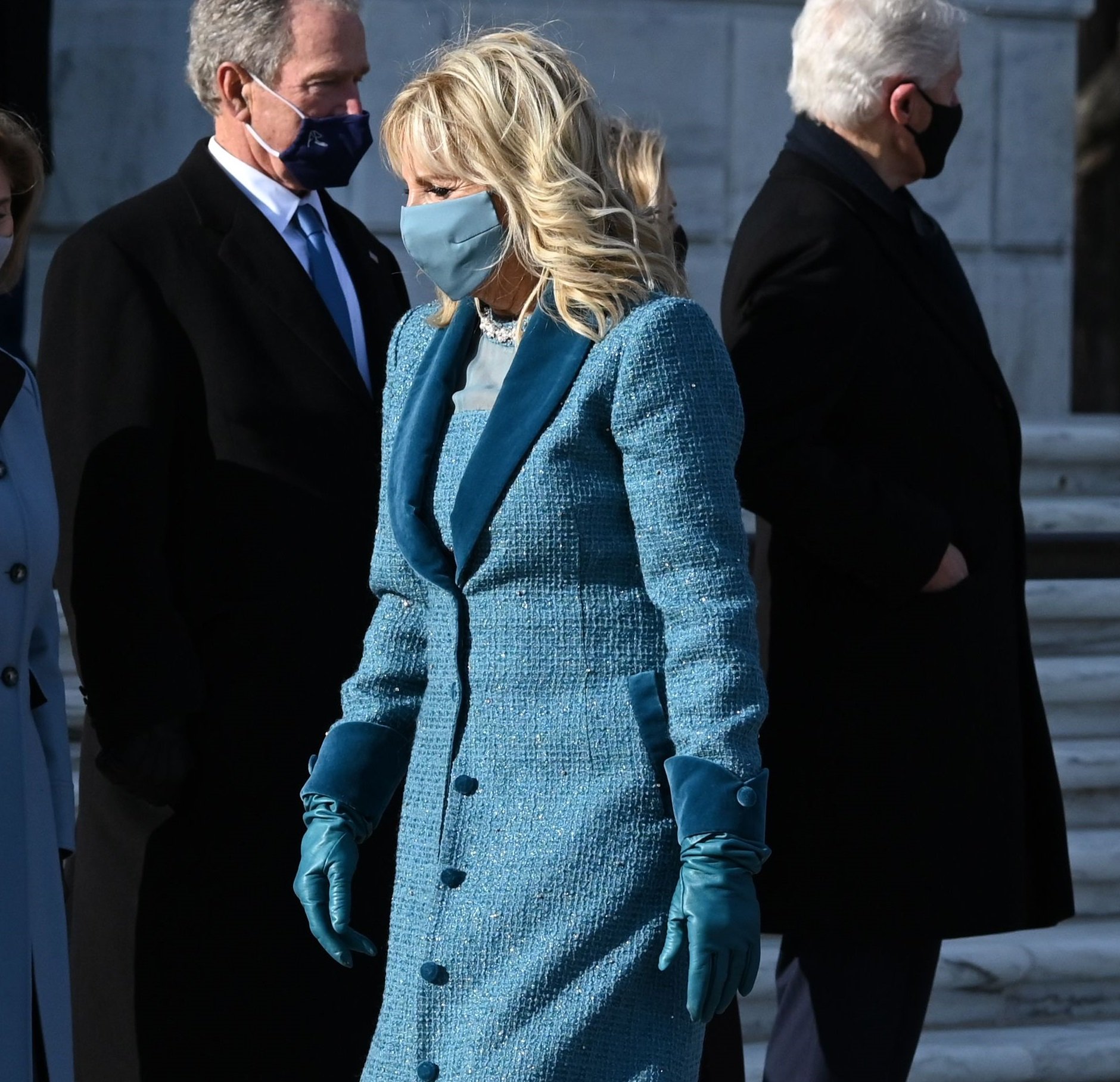 Jill Biden durante la 59ª inauguración presidencial, el 20 de enero de 2021 en el Capitolio de los Estados Unidos en Washington, DC. | Foto: Getty Images