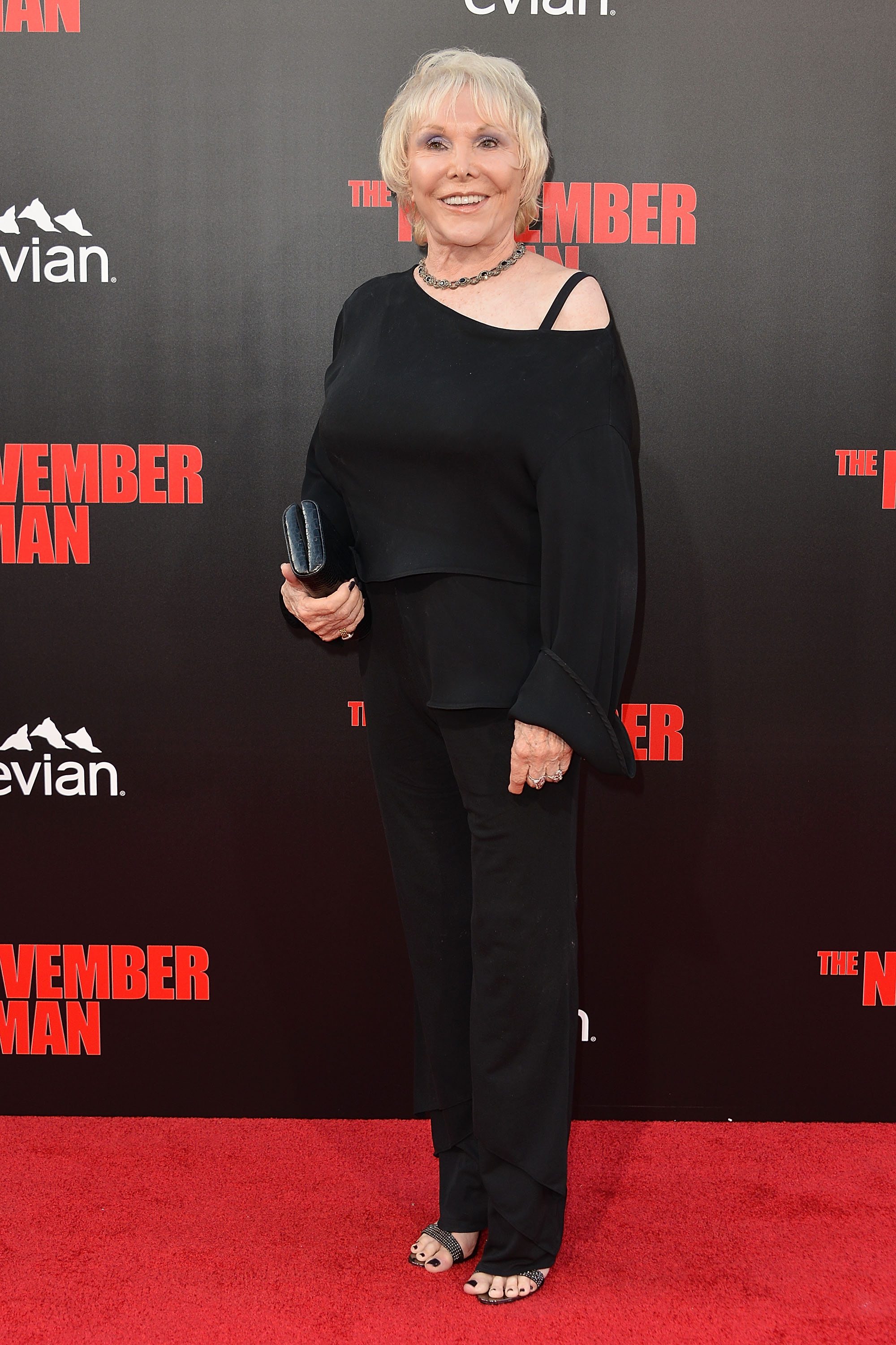 Joan Benedict at "The November Man" - Los Angeles Premiere at TCL Chinese Theatre on August 13, 2014, in Hollywood, California. | Source: Getty Images