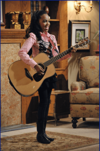 12-year-old China McClain playing Chyna Sparks on the pilot episode of "A.N.T. Farm" | Photo: Getty Images