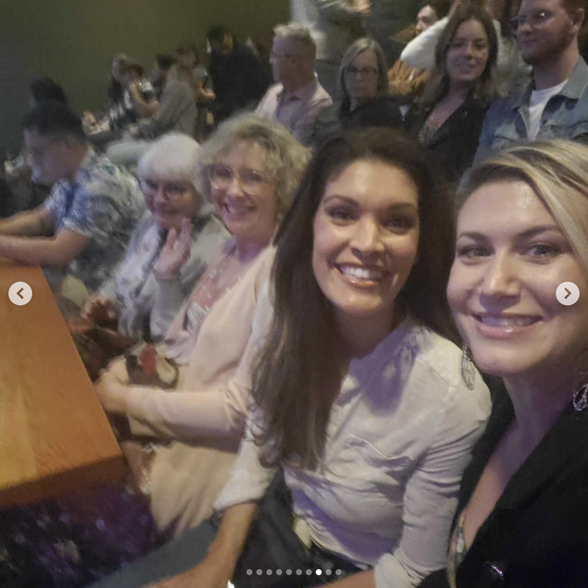 Heather Dotto and Jen Darbellay are seen with a group of friends, dated April 30, 2025 | Source: Instagram/heather_dot_oh