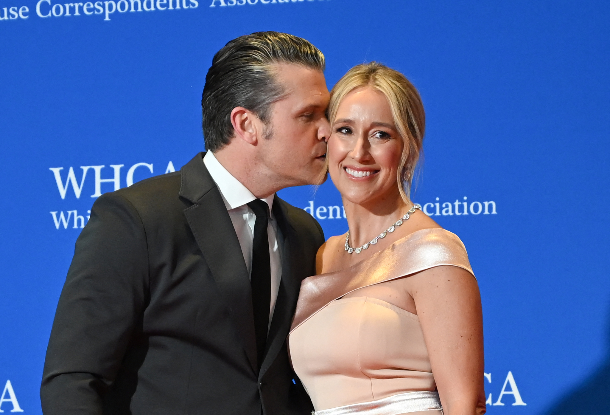Pete Hegseth and Jennifer Rauchet attend the White House Correspondents' Dinner at Washington Hilton on April 25, 2026, in Washington, D.C. | Source: Getty Images