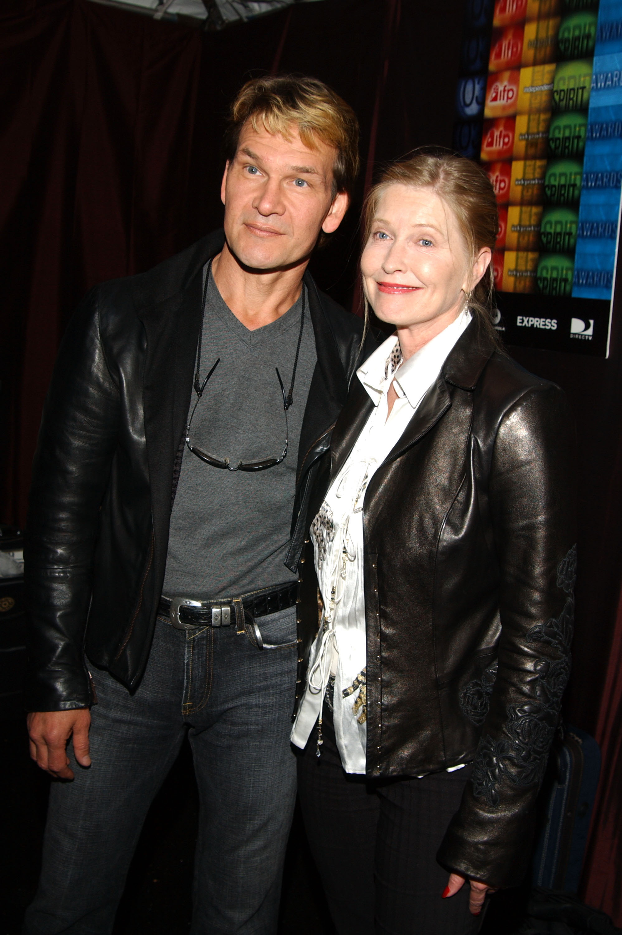 Patrick Swayze and Lisa Niemi during the 18th Annual IFP Independent Spirit Awards in Santa Monica, California, 2003. | Source: Getty Images