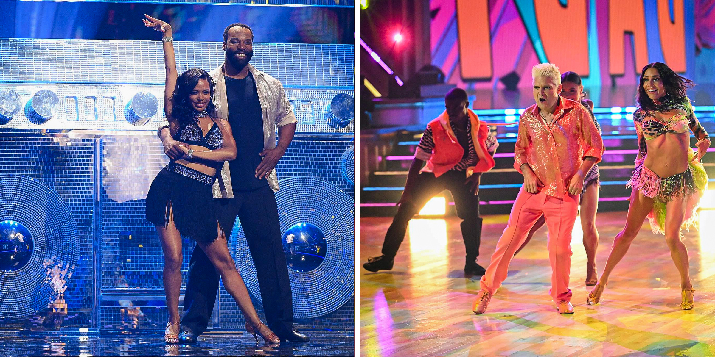 Baron Davis and Britt Stewart | Corey Feldman and Jenna Johnson | Source: Instagram/dancingwiththestars/