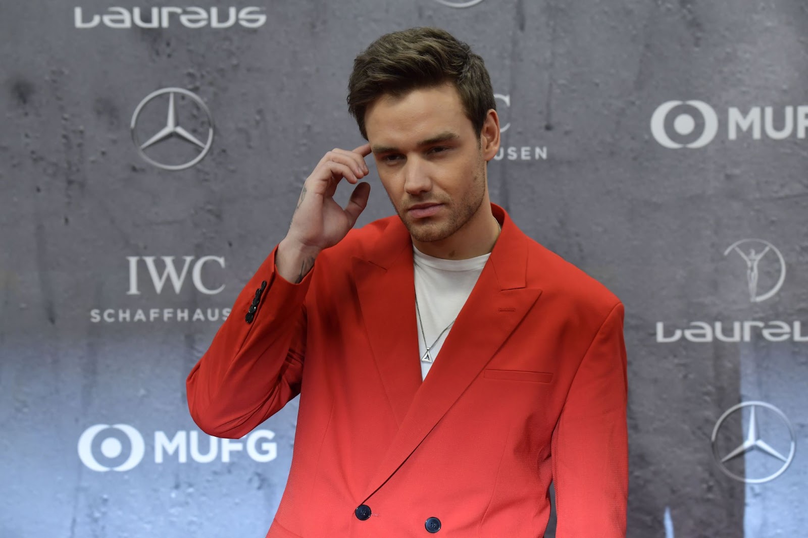 Liam Payne on the red carpet prior to the 2020 Laureus World Sports Awards ceremony on February 17 in Berlin, Germany. | Source: Getty Images