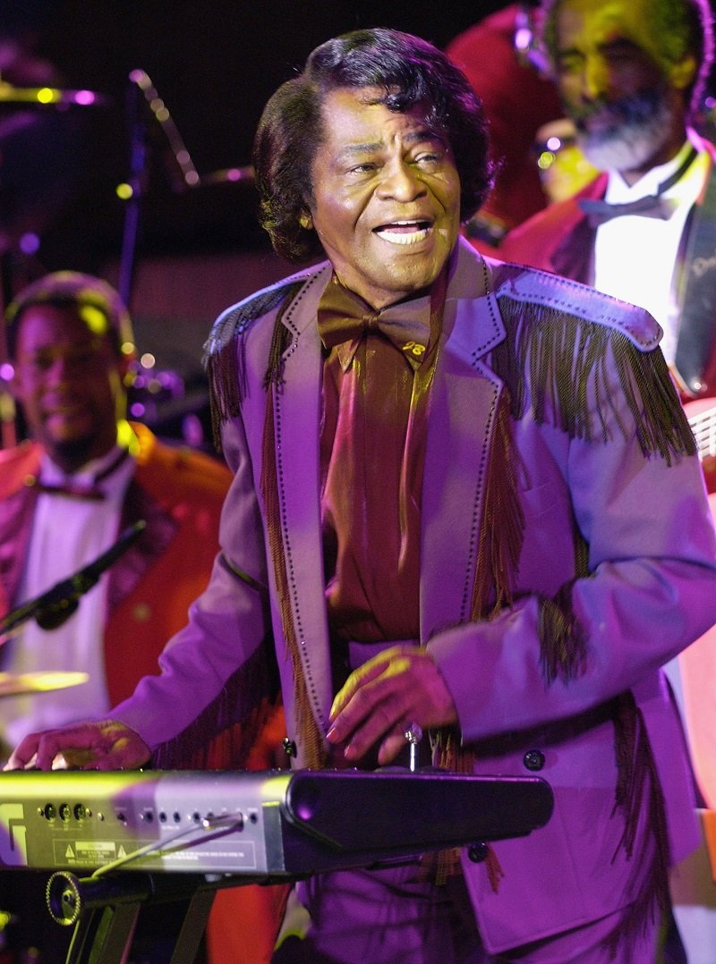 James Brown on stage at the Masson Mountain Winery on May 20, 2004 in Saratoga, California | Photo: Getty Images