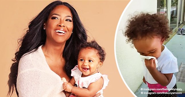 Kenya Moore of 'Real Housewives' Shares Funny Video of Daughter ...