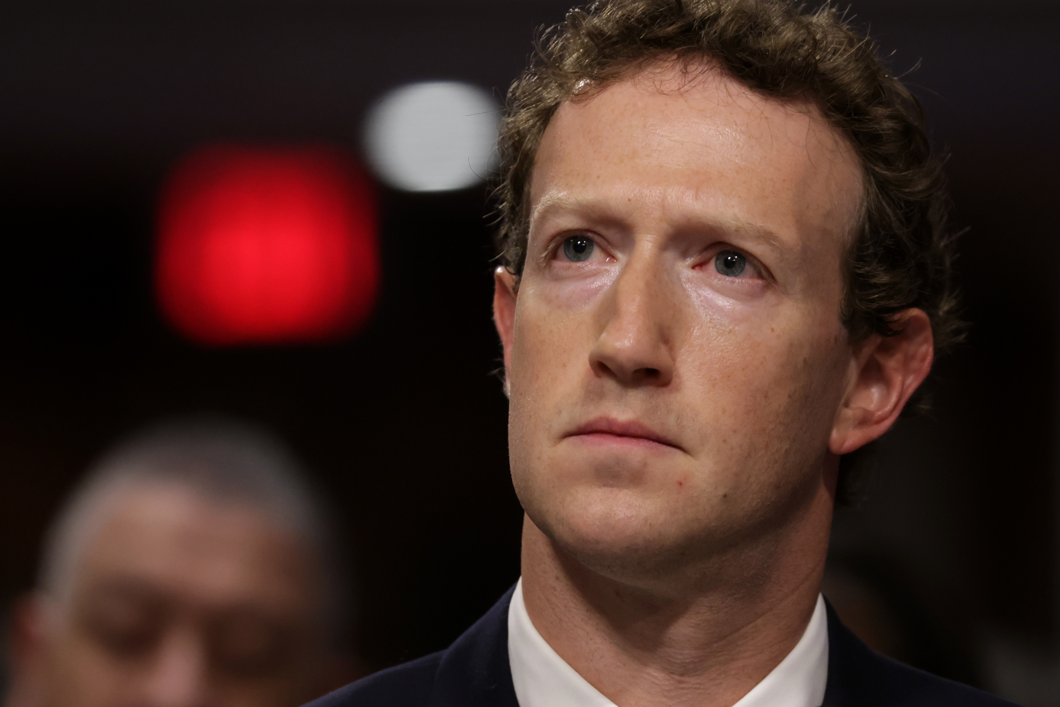 Mark Zuckerberg testifies before the Senate Judiciary Committee in Washington, D.C., on January 31, 2024. | Source: Getty Images