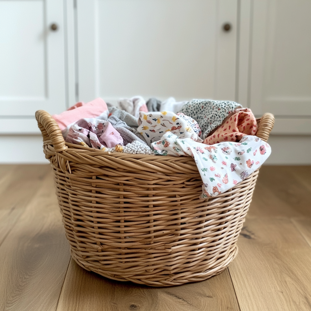 A laundry basket | Source: Midjourney