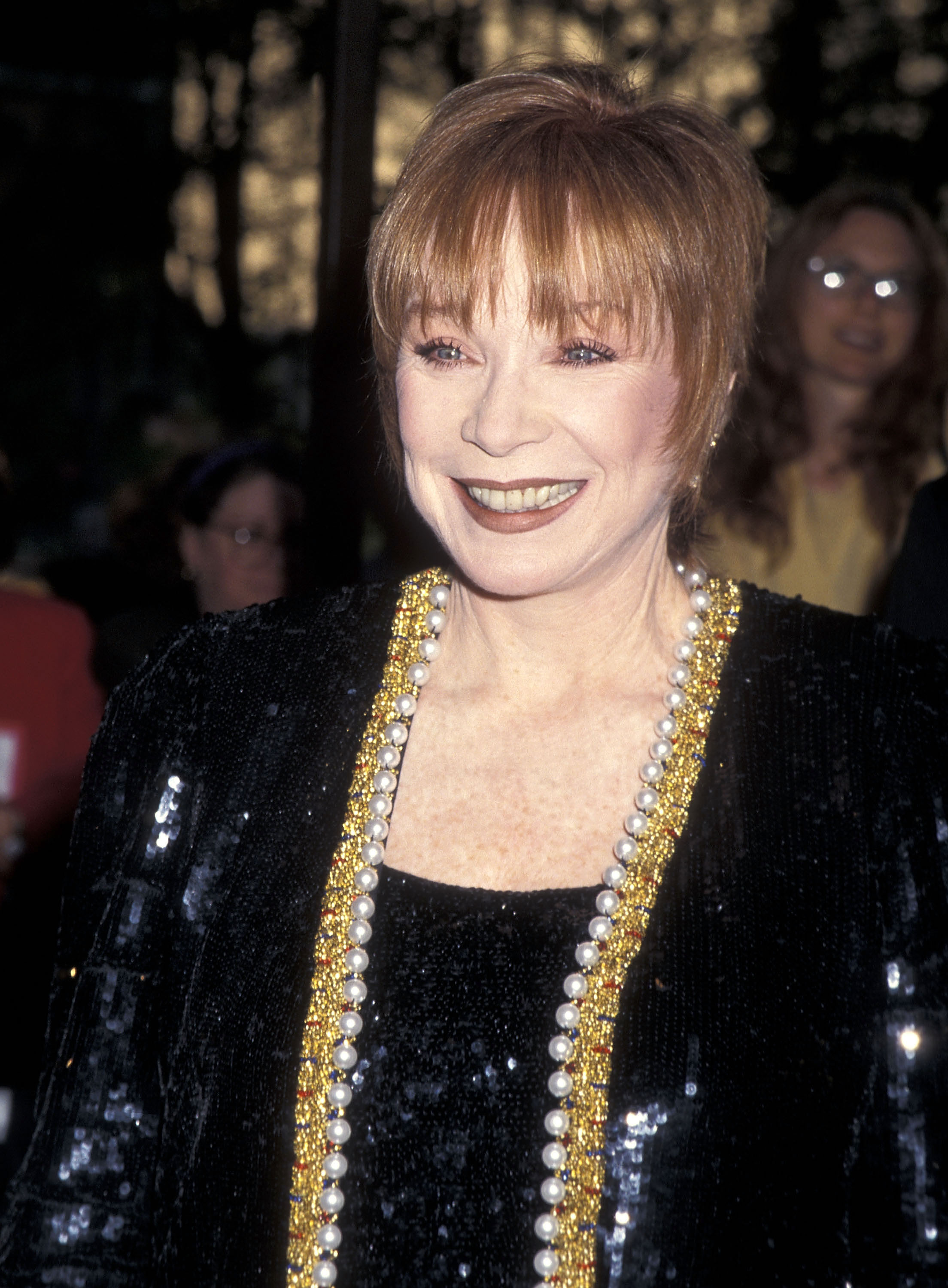 Shirley MacLaine attends the Film Society of Lincoln Center Honors Shirley MacLaine at Avery Fisher Hall, Lincoln Center on May 8, 1995, in New York City.