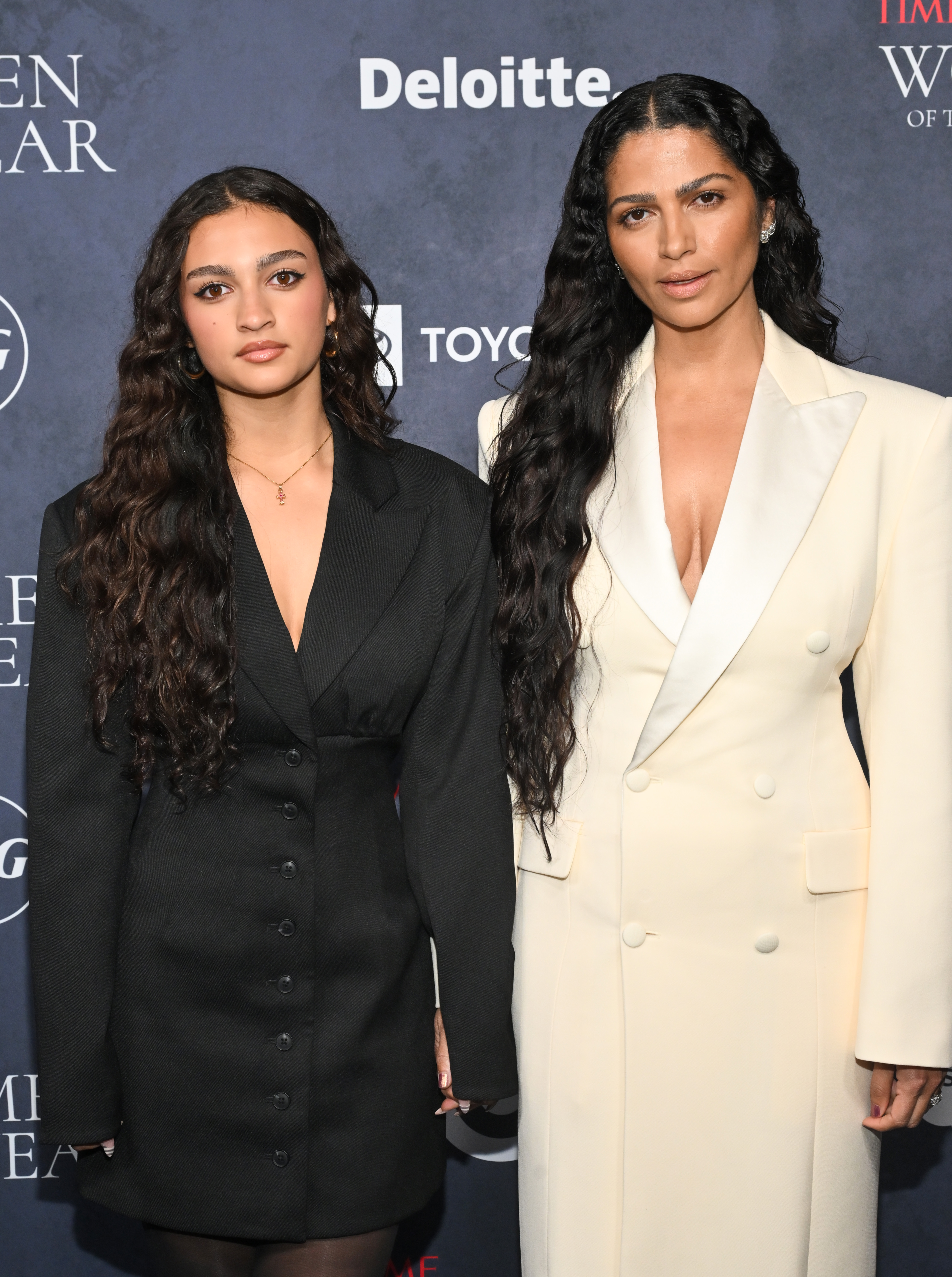 Vida McConaughey and Camila Alves at the TIME Women of the Year Gala in West Hollywood, California on March 10, 2026. | Source: Getty Images