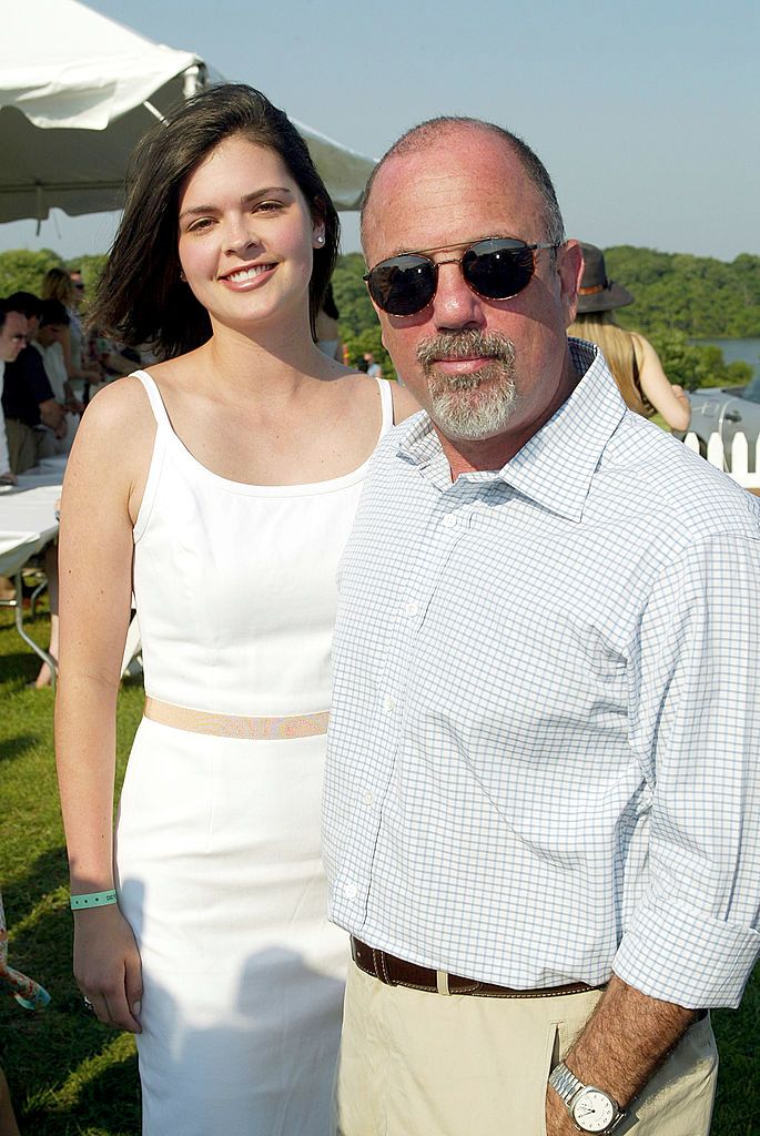 Billy Joel and Katie Lee at the 9th Annual Mercedes-Benz Polo Challenge in 2003 in New York | Source: Getty IMages