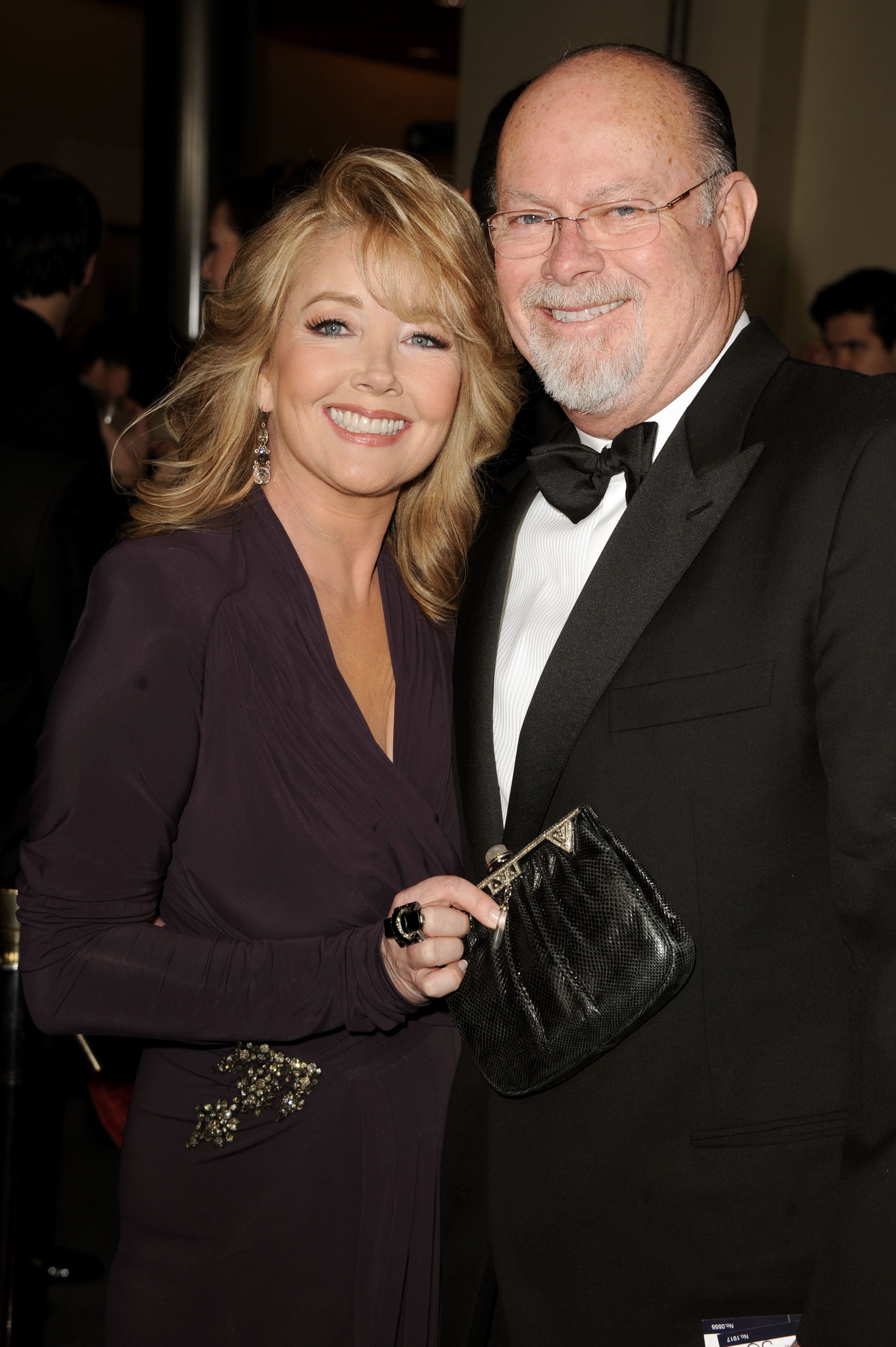 Actress Melody Thomas Scott with her husband Edward James Scott at the 63rd Annual Directors Guild of America Awards in Hollywood California on January 29, 2011. | Source: Steve Granitz/Getty Images