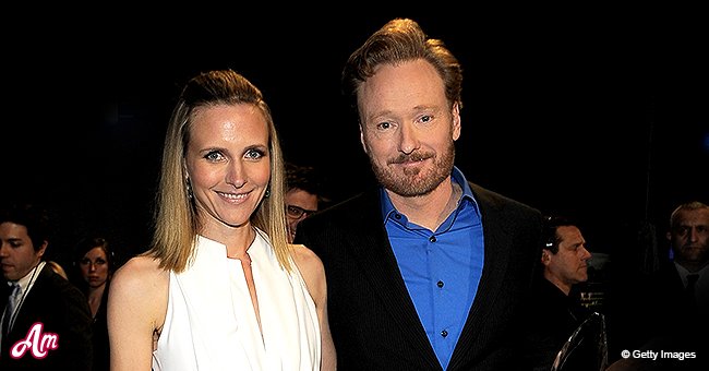 pic Conan O'brien Wife Young liza powel met conan o brien on his