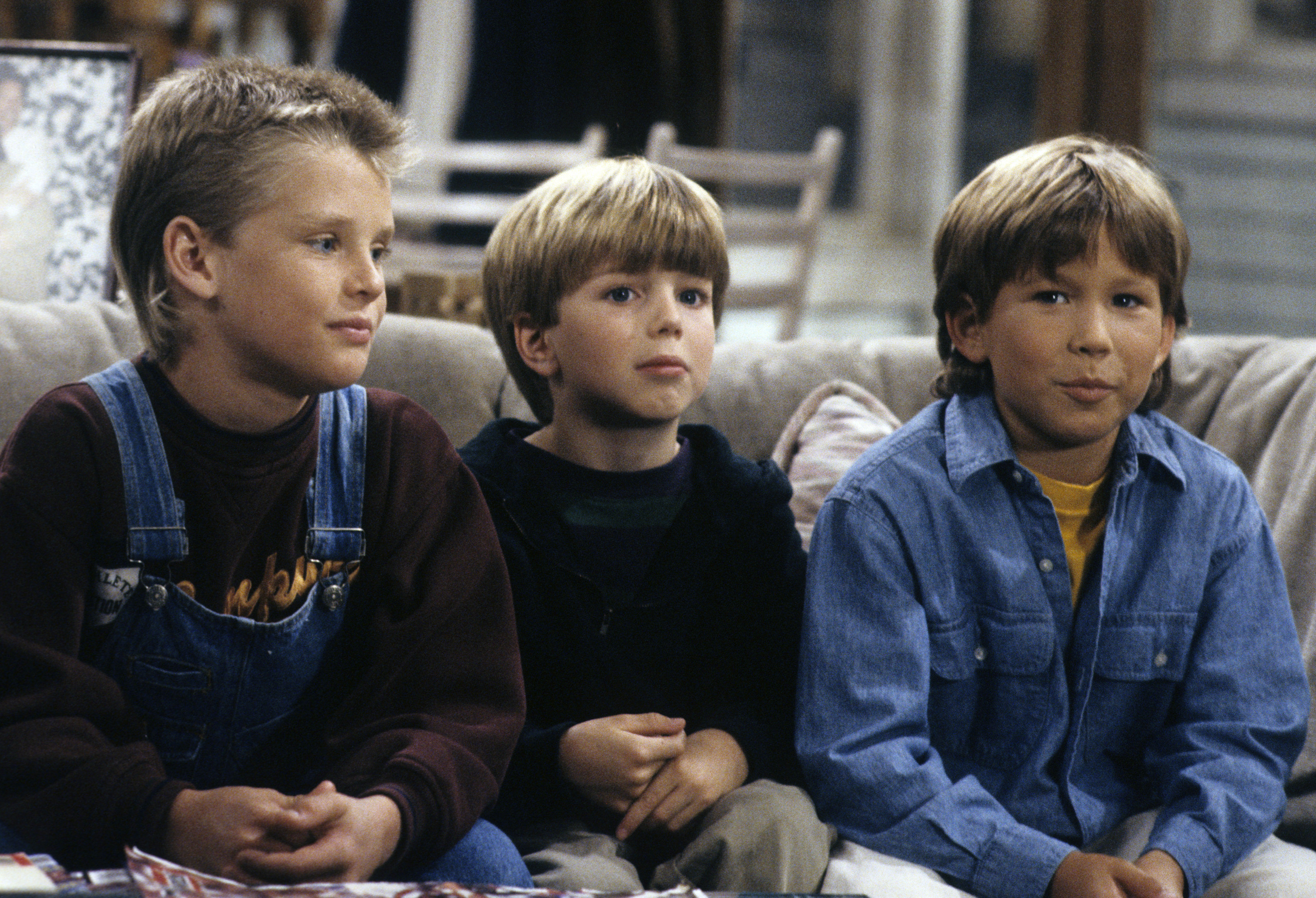 Part of the "Home Improvement" cast in 1991 | Source: Getty Images