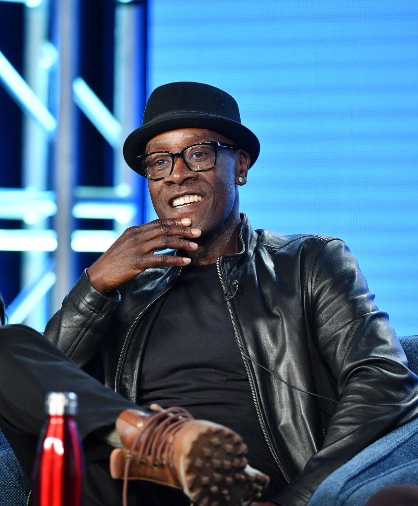 Don Cheadle of "Black Monday" speaks during the Showtime segment of the 2020 Winter TCA Press Tour | Getty Images