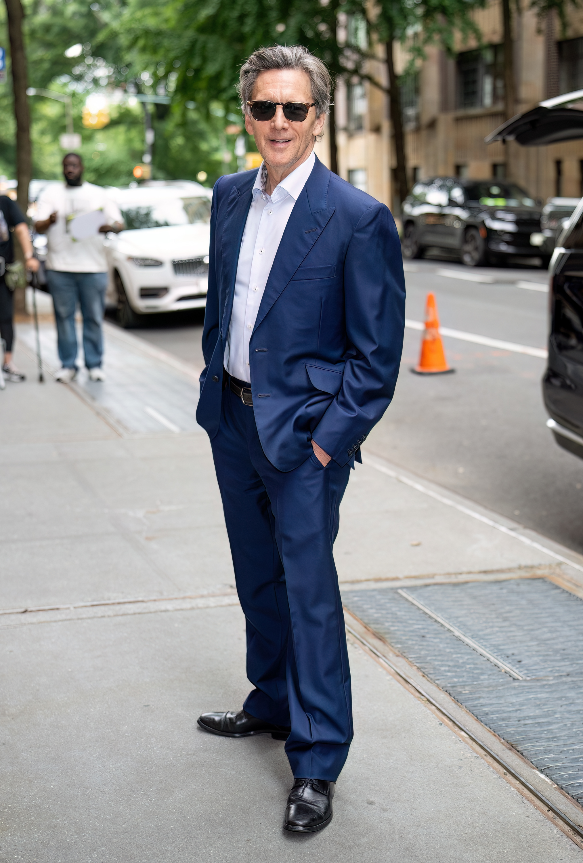 Andrew McCarthy arriving to ABC's "The View" on June 12, 2024, in New York. | Source: Getty Images
