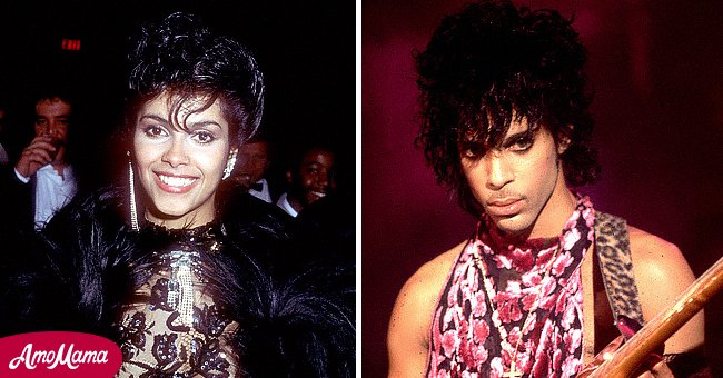 Picture of Pop legend, Prince and his muse for the song, "Purple Rain" Vanity | Photo: Getty Images