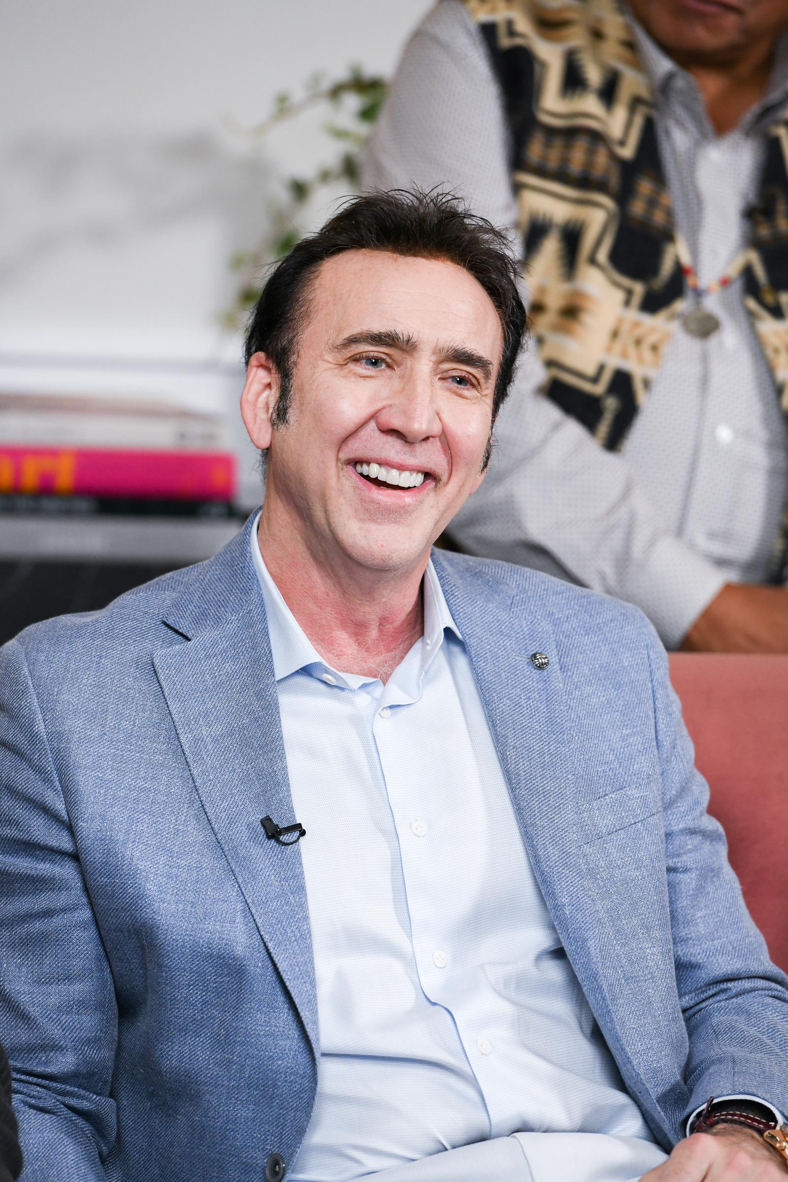 Nicolas Cage at the Variety Studio in Toronto, Canada, on September 9, 2022 | Source: Getty Images