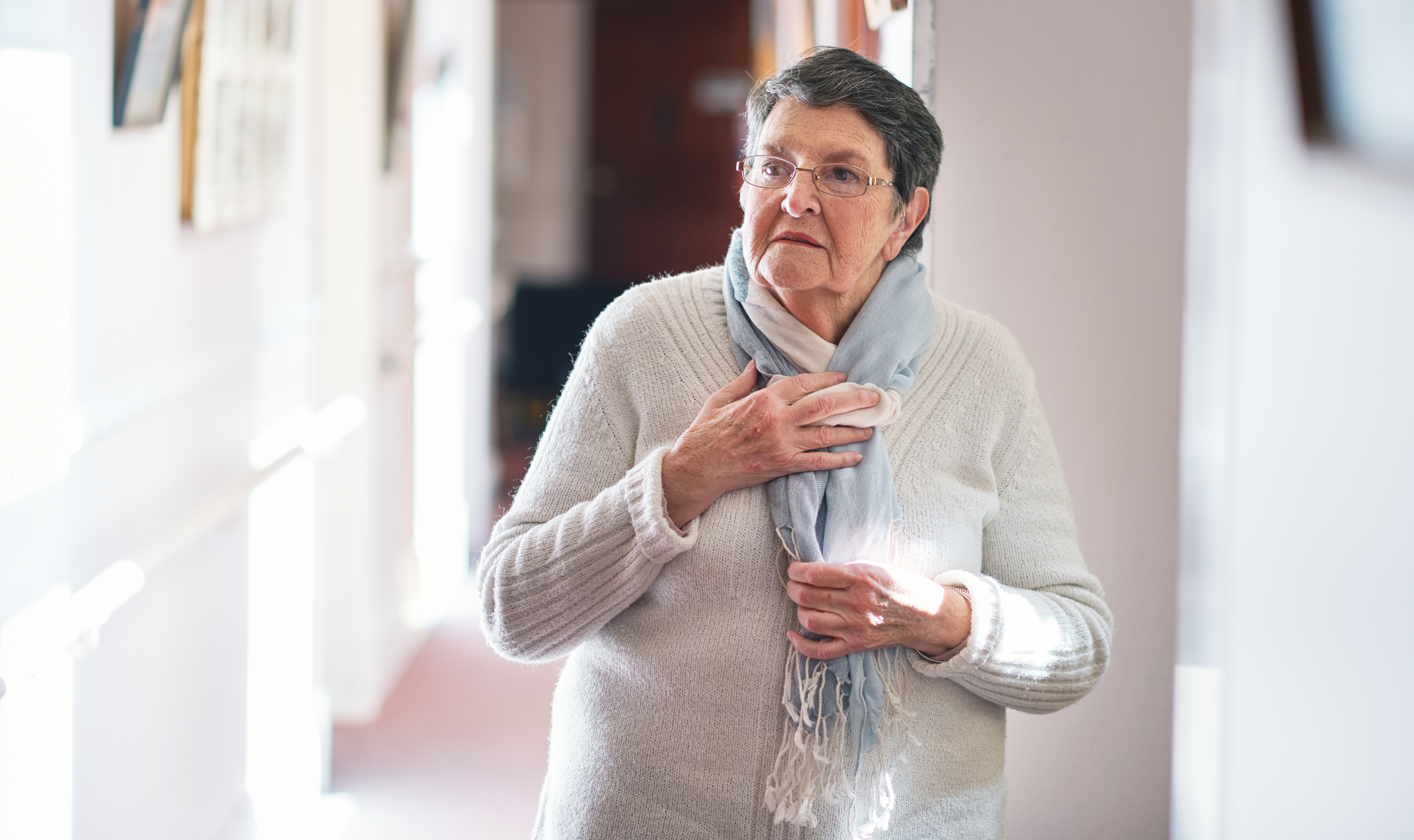 A shocked elderly woman | Source: Getty Images