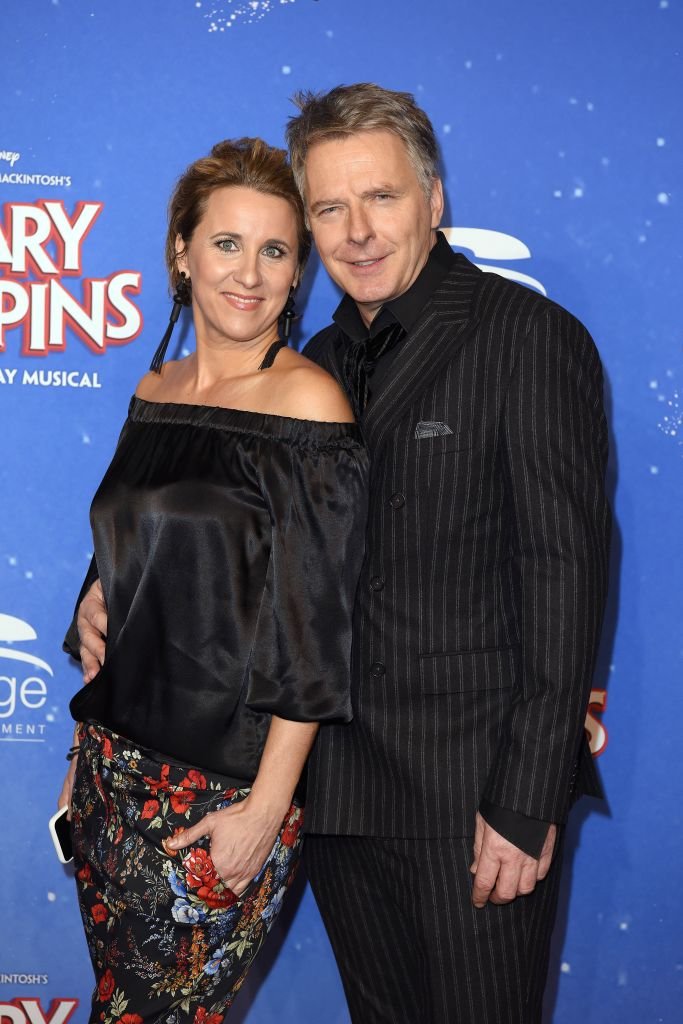 Jörg Pilawa und seine Frau Irina Pilawa besuchen die 'Mary Poppins' Musical Premiere im Stage Theater am 25. Februar 2018 in Hamburg | Quelle: Getty Images