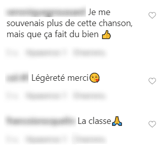 Commentaire sur la publication de Nathalie Baye. | Photo : Instagram/nathaliebaye.officiel Commentaire sur la publication de Nathalie Baye. | Photo : Instagram/nathaliebaye.officiel