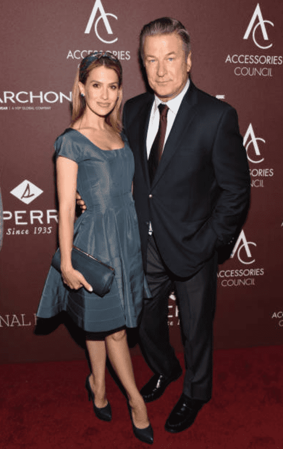 Hilaria Baldwin and Alec Baldwin pose on the red carpet for the 23rd Annual ACE Awards, on June 10, 2019, New York City | Source: Bonnie Biess/Getty Images