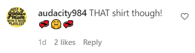 A fan's comment under a picture posted by Van Hunt on his Instagram | Photo: Instagram/vanhunt