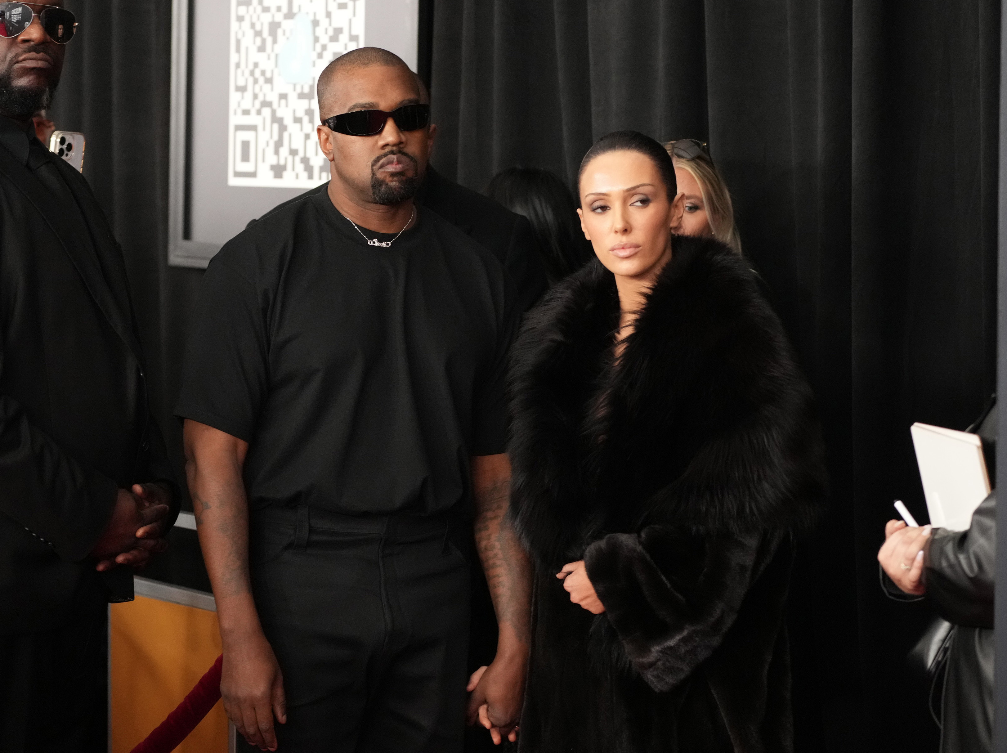 Kanye West and Bianca Censori at the 67th Grammy Awards on February 2, 2025, in Los Angeles, California. | Source: Getty Images