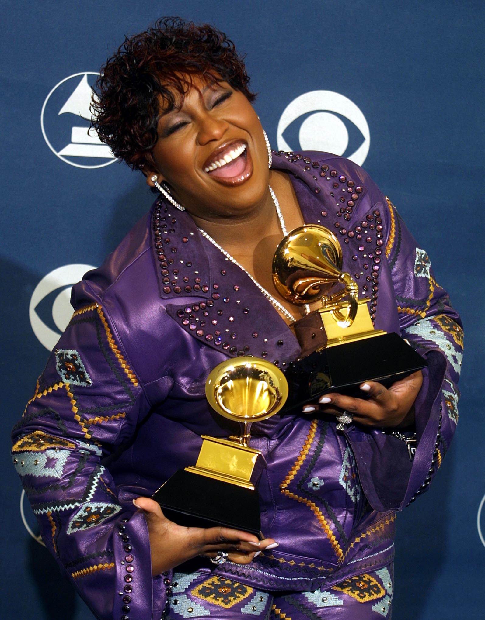 Missy Elliot at the 44th Annual Grammy Awards at the Staples Center on February 27, 2002, in Los Angeles, California. | Source: Getty Images