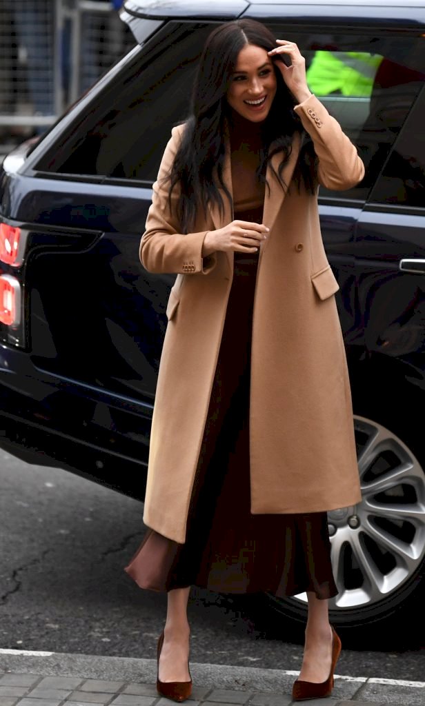 Meghan, Duchess of Sussex arrives for her visit with Prince Harry to Canada House Source |  Photo: Getty Images