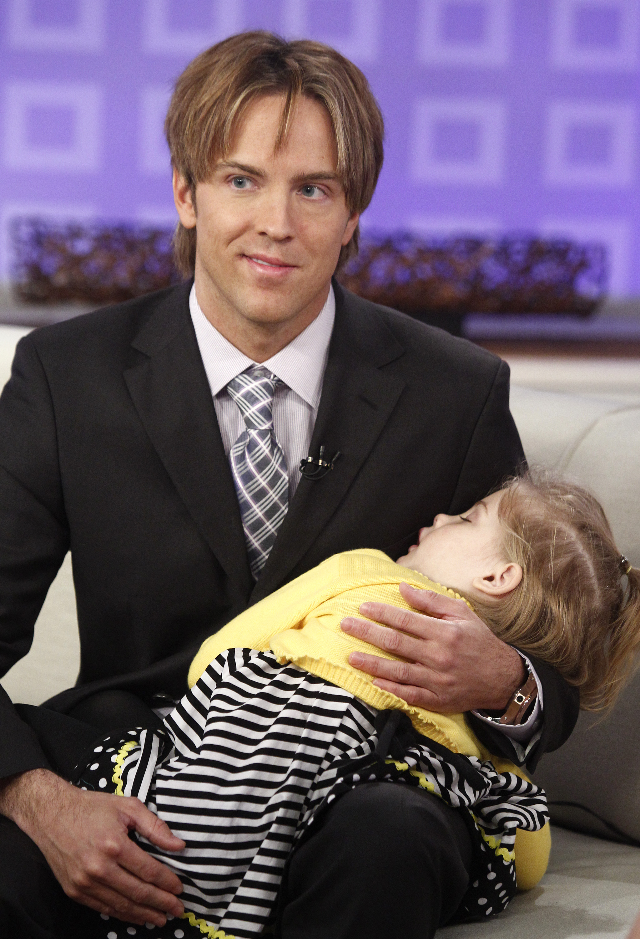 Larry and Dannielynn Birkhead appear on NBC's "Today" show in May 2010 | Source: Getty Images