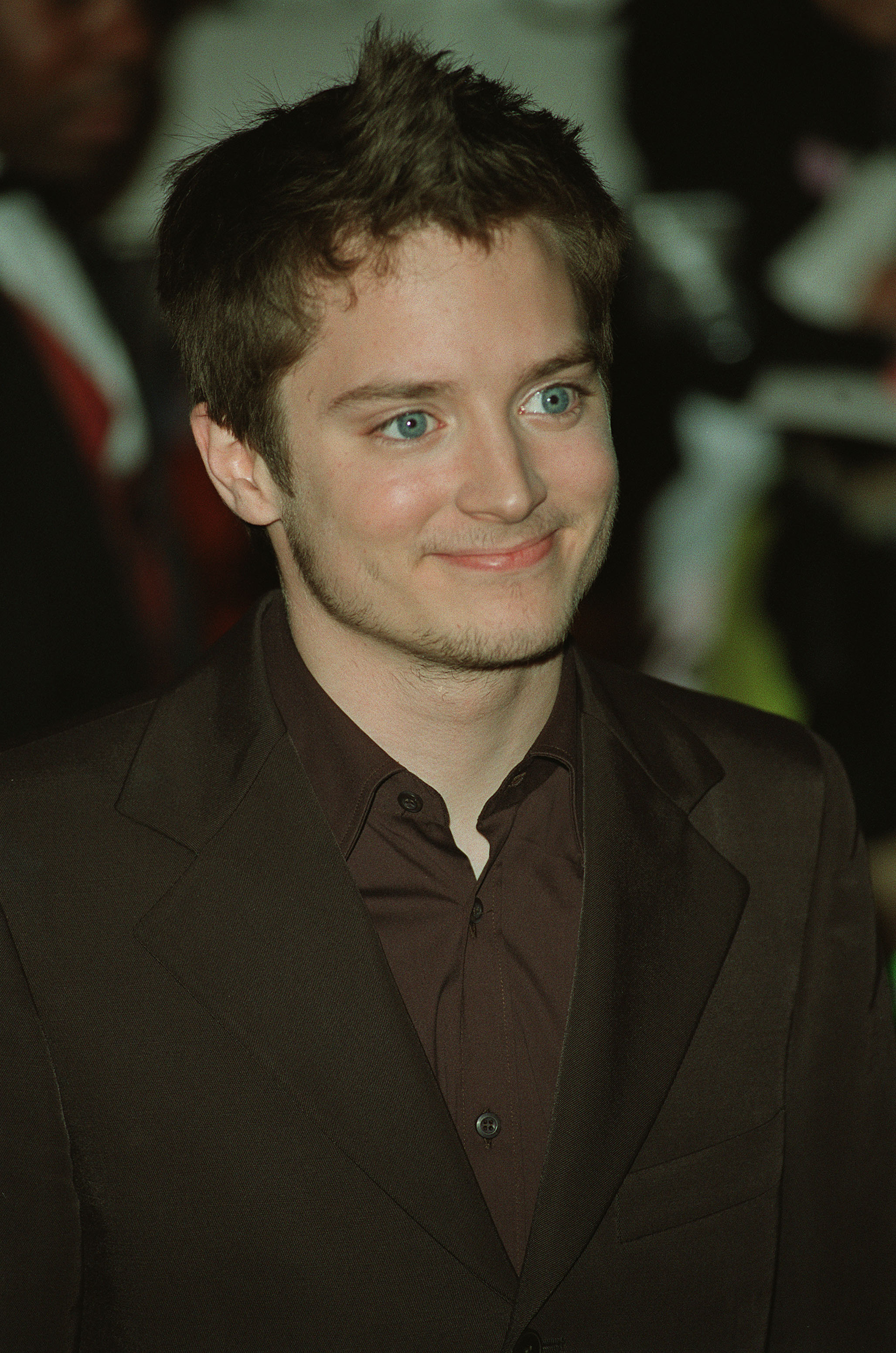 Elijah Wood attends the premiere of "The Lord of the Rings: The Fellowship of the Ring" in London, England, on December 11, 2001. | Source: Getty Images